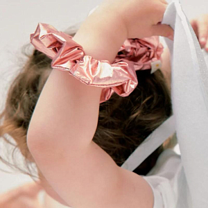 Резинка для волос Рататам (Ratatam) "Монета", металлик